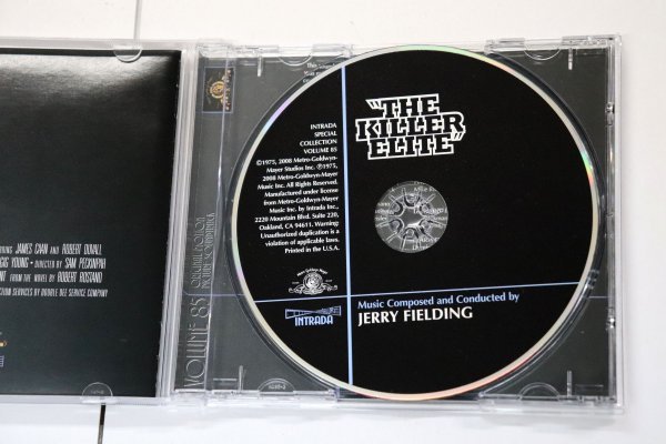 【美品】 CD キラー・エリート The Killer Elite ジェリーフィールディング 1500枚限定盤 サントラ サウンドトラックの画像3