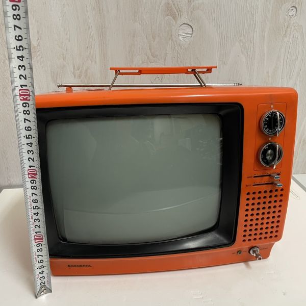 【希少レトロ】 ゼネラルテレビ/ソリッドステートテレビ/12型オールトランジスタ/モデル/TD-12U　昭和　_画像5