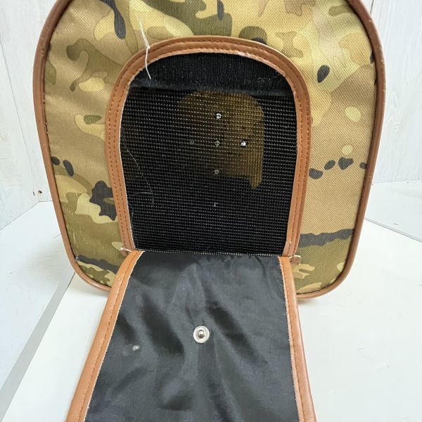 中古 ペットキャリー PET 小型犬用猫用 ボストン　バッグ　犬　ネコ_画像3