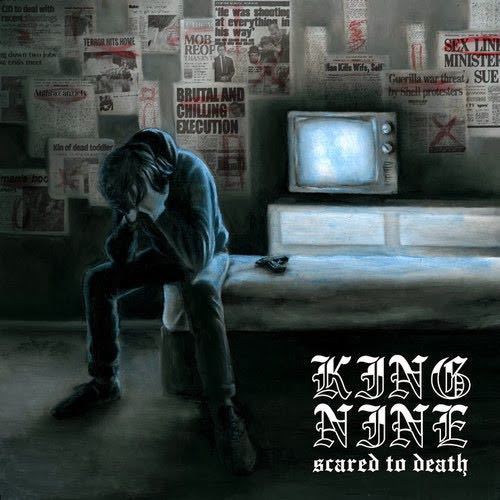 King Nine Scared To Death Vinyl LP 12インチ nyhc metalcore powerviolence punk crust hardcore_画像1