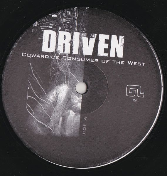 Driven Cowardice Consumer Of The West Vinyl LP 12インチ nyhc metalcore powerviolence punk crust hardcore_画像3