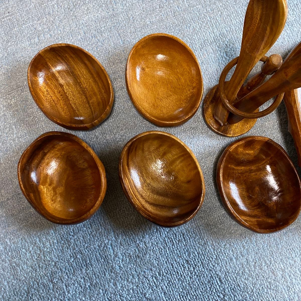 漆器　天然木　木製　サラダボール　皿　ボール　