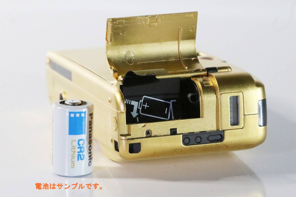 [極美品] リコー Ricoh R1s Gold ゴールド 元化粧箱つき 送料無料 リコーR1sゴールド コンパクトフィルムカメラ_画像8