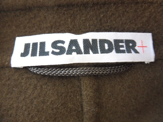 JIL SANDER ジルサンダー 　ウールロングコート 　ブラウン　サイズ38_画像3