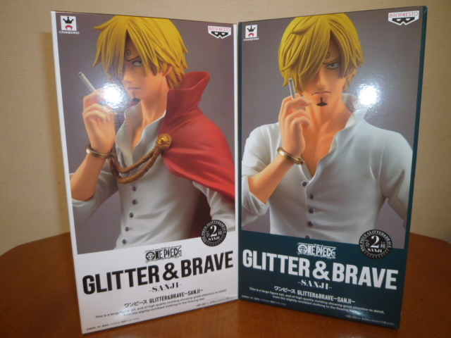  原文:ワンピース GLITTER&BRAVE ーSANJIー サンジ 全２種セット 新品未開封