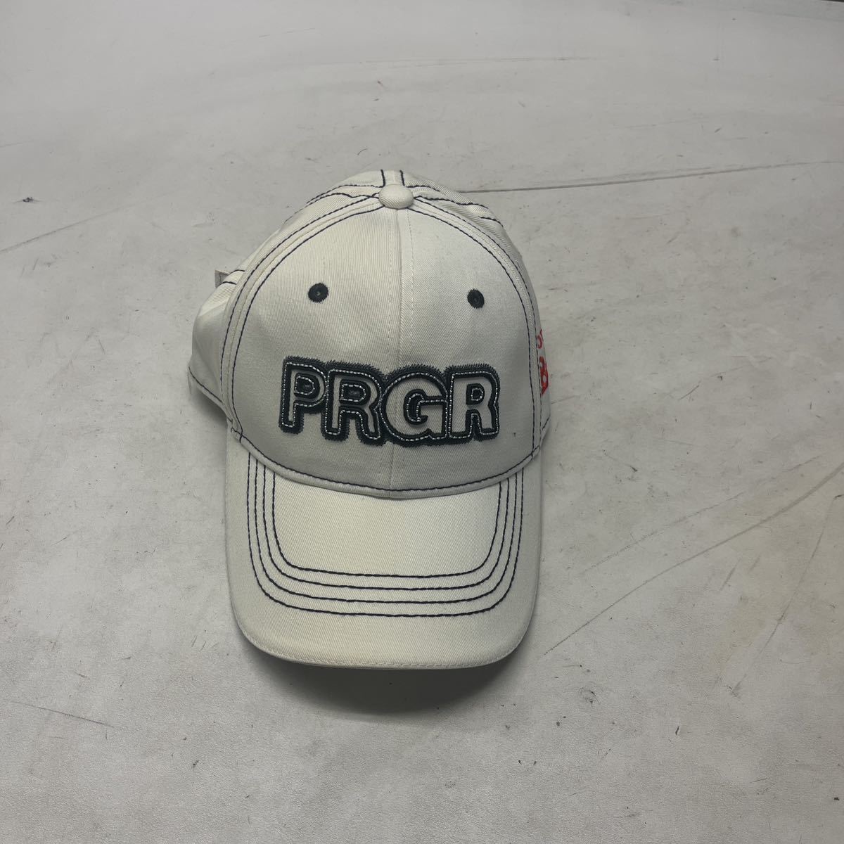 送料無料★PRGR キャップ 帽子 ゴルフ ゴルフキャップ サイズフリー　#51216miamt_画像1