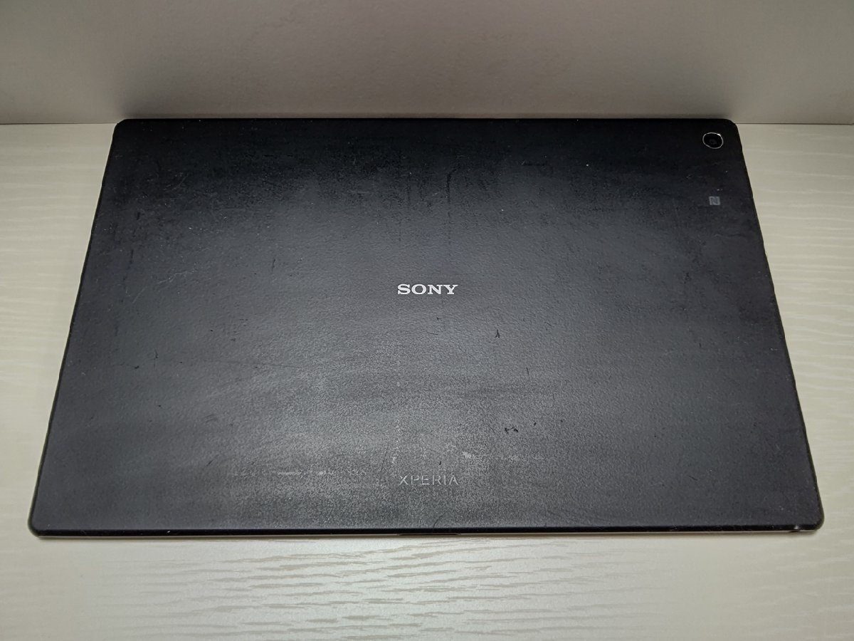 　★【36094WM】 完動品 SONY Xperia Z2 Tablet SGP511 ブラック 16GB Wi-Fiモデル 1円！1スタ！_画像2