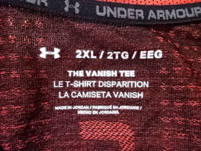 ■1202■UNDER ARMOUR アンダーアーマー●半袖 2XL 大きいサイズ●_画像2