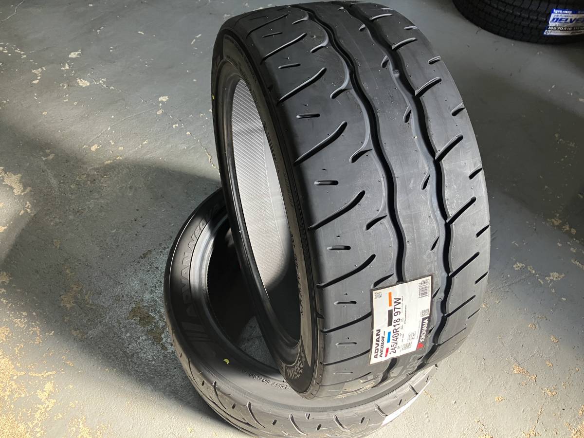 ヨコハマ 245/40R18 ADVAN NEOVA AD09 2本セット価格 2022年製 245/40-18 年末セール★ 28まで出荷OK_画像1