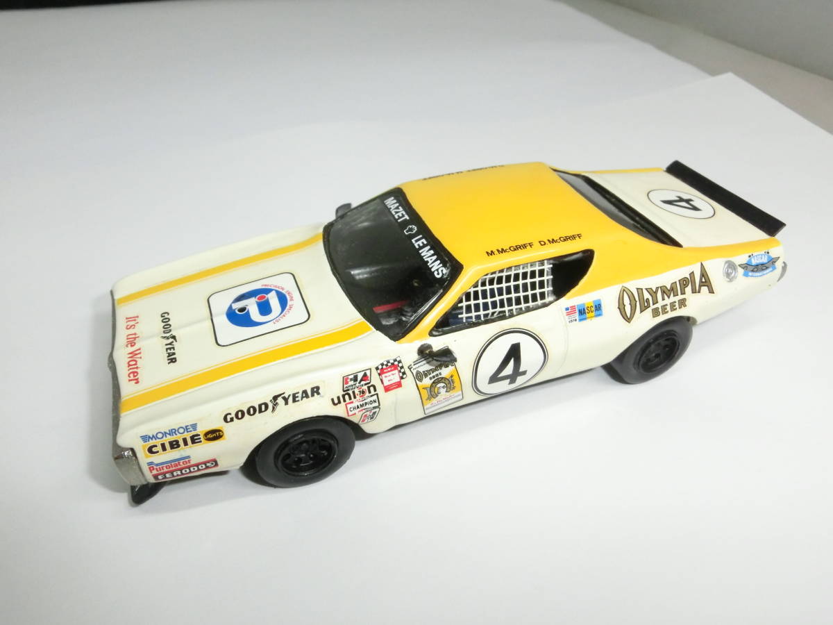 メーカー不明 DODGE Charger Nascar 24H LE MANS 1976 1/43 レジン製_画像3