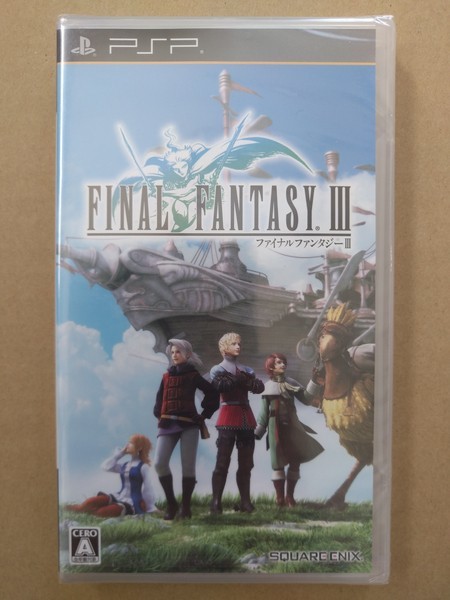 PSP ファイナルファンタジーIII Final Fantasy 未開封