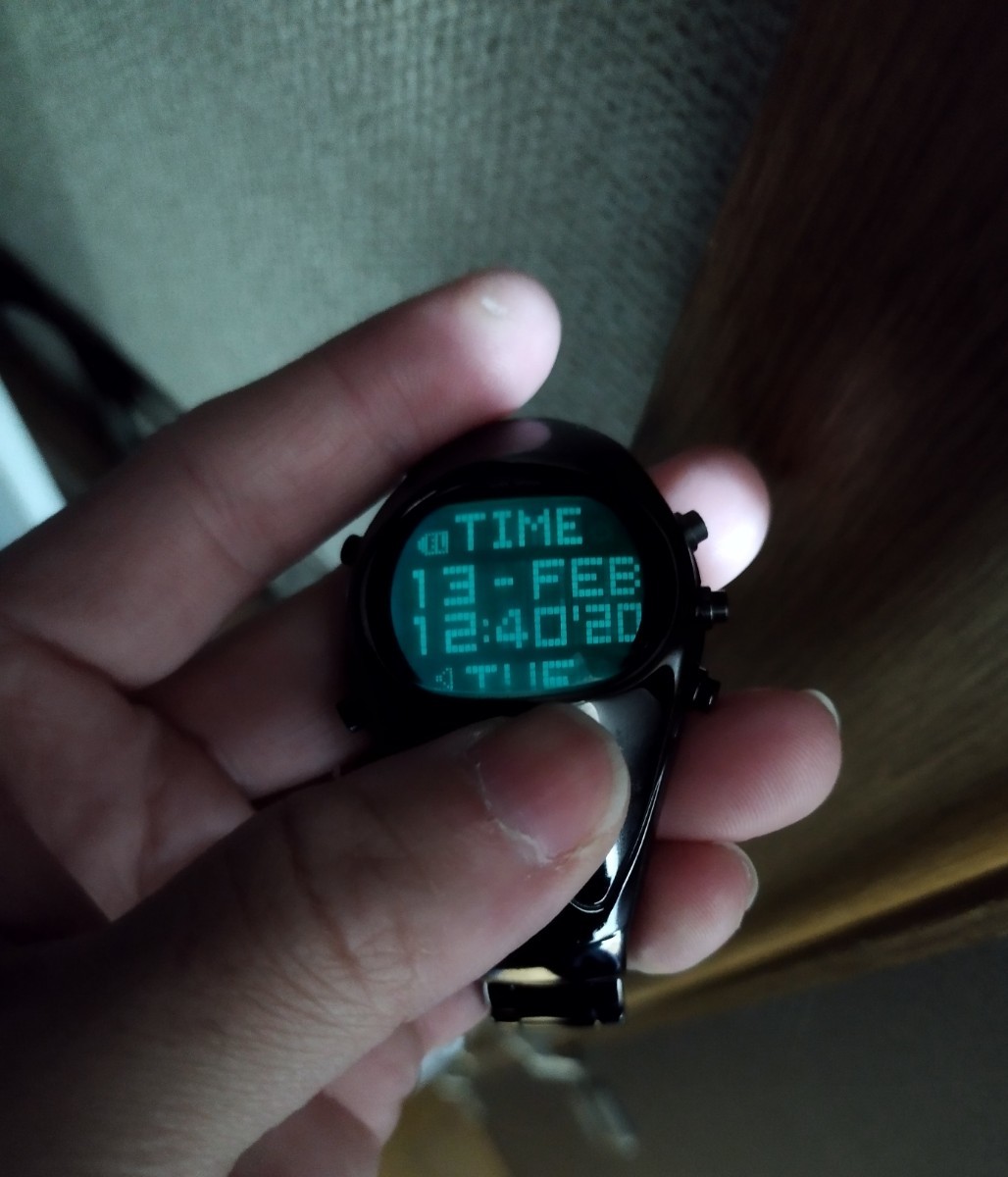 ジャンク　SEIKO　セイコー　アルバ　ALBA　SPOON　スプーン　インゴット　クロノグラフ　アラーム　デジタル　腕時計　レア　アラーム　⑥_画像4