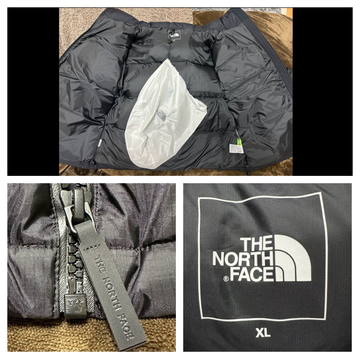 XL 未使用 THE NORTH FACE GTX Nuptse Jacket K ノースフェイス ゴアテックス GTXヌプシジャケット ヌプシダウン ブラック 黒 ND92332