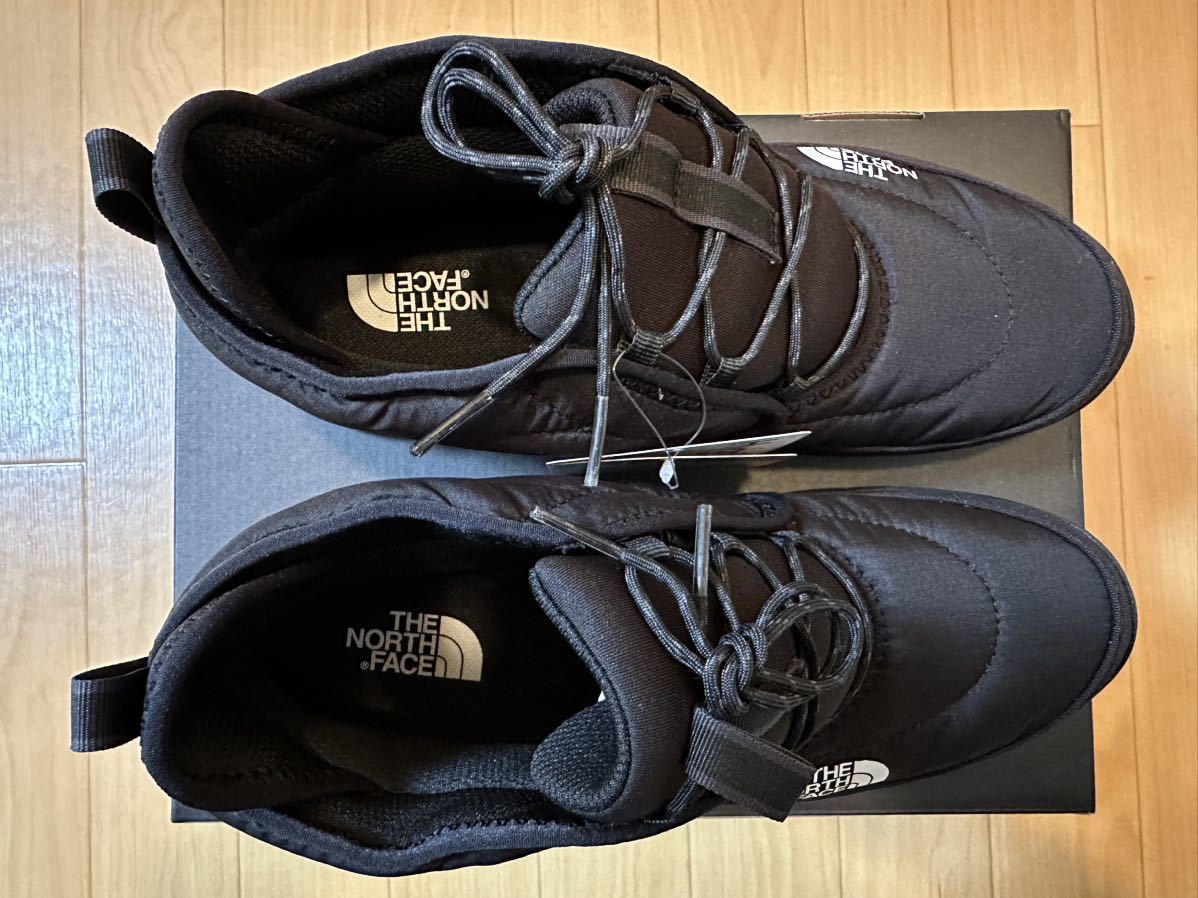 26cm The North Face Nuptse Chukka WP KW ノースフェイス ヌプシ チャッカ ウォータープルーフ 黒 撥水 防寒用チャッカブーツ US8 NF52373