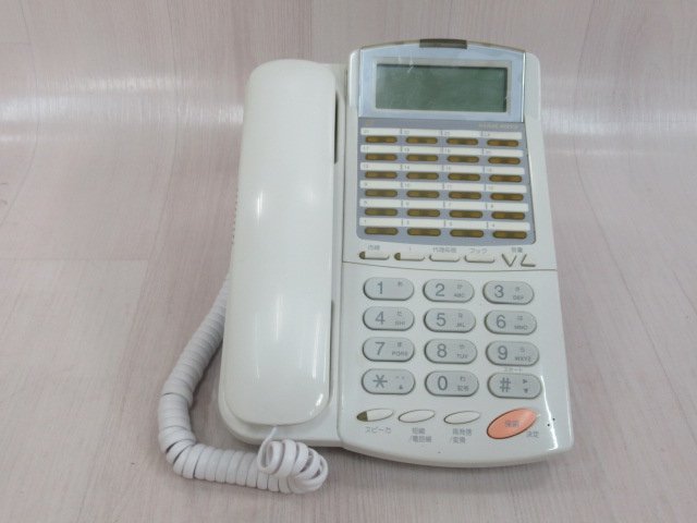[ used ][ sunburn ]NYC-24iZ-TELSD2 NAKAYO iZ 24 button standard telephone machine [ business ho n business use telephone machine body ]
