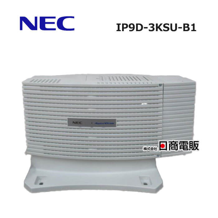 【中古】 【据置用品付】 IP9D-3KSU-B1 NEC Aspire WX plus 主装置 【ビジネスホン 業務用 電話機 本体】_画像1