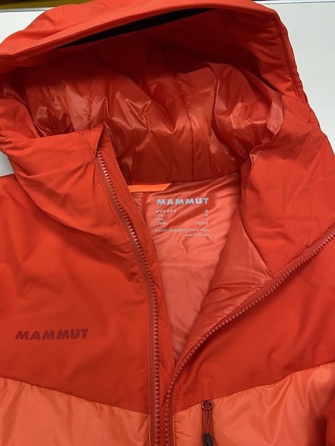未使用品 マムート (MAMMUT) Rime Pro IN Hybrid Hooded Jacket AF Men Size:L(ASIA) 46,200円ダウン 国内正規品_画像2