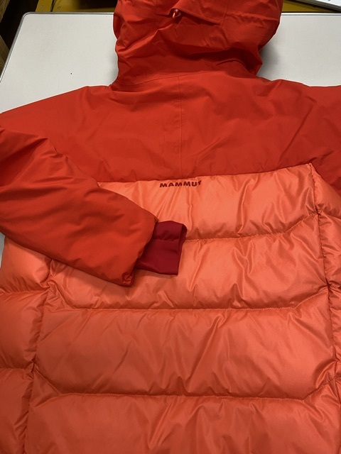 未使用品 マムート (MAMMUT) Rime Pro IN Hybrid Hooded Jacket AF Men Size:L(ASIA) 46,200円ダウン 国内正規品_画像7