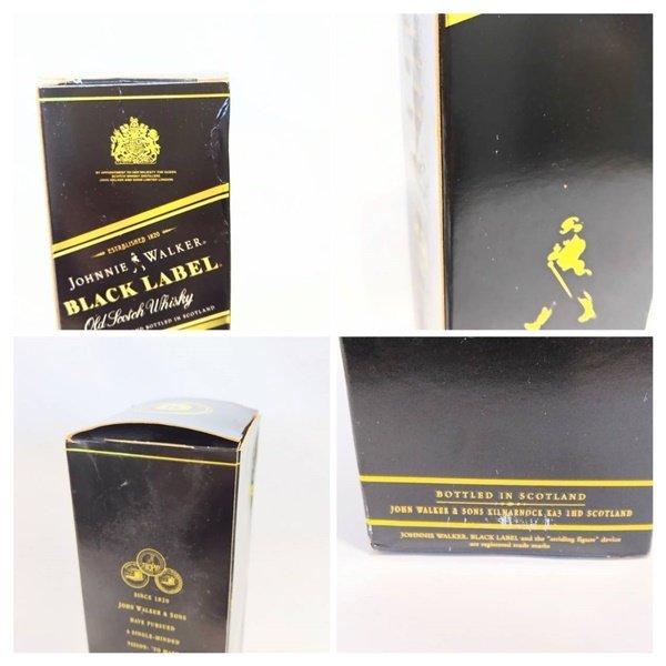 JOHNNIE WALKER BLACK LABEL EXTRA SPECIAL 12年 ジョニーウォーカー ブラックラベル エクストラスペシャル 1000ml 43％ ウィスキー S2368_画像8