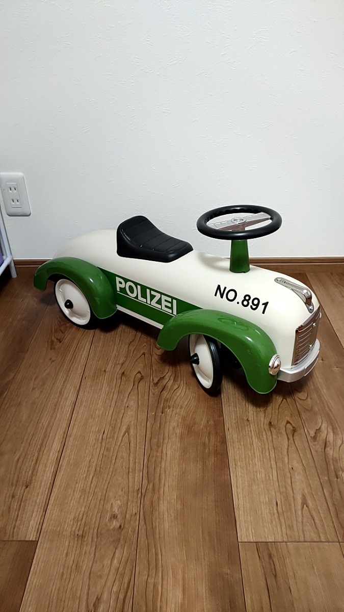 aru Tabah g green Police interior use aru Tabah g toy police Police Speedster antique ornament objet d'art child pair ..