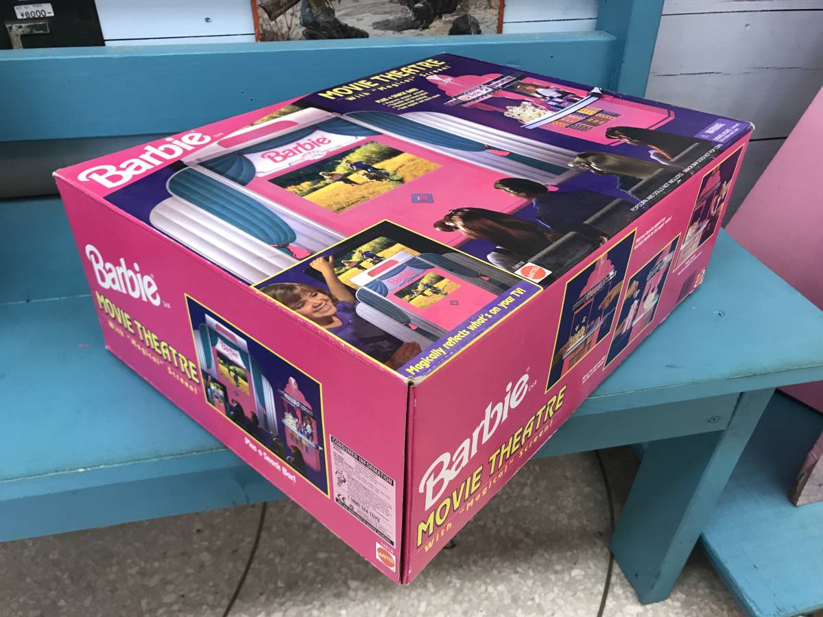 [BARBIE* Barbie ]1995 year * movie theatre theater Play set *MOVIE THEATRE with Magical Screen* dead stock * unopened *Mattel/ Mattel 