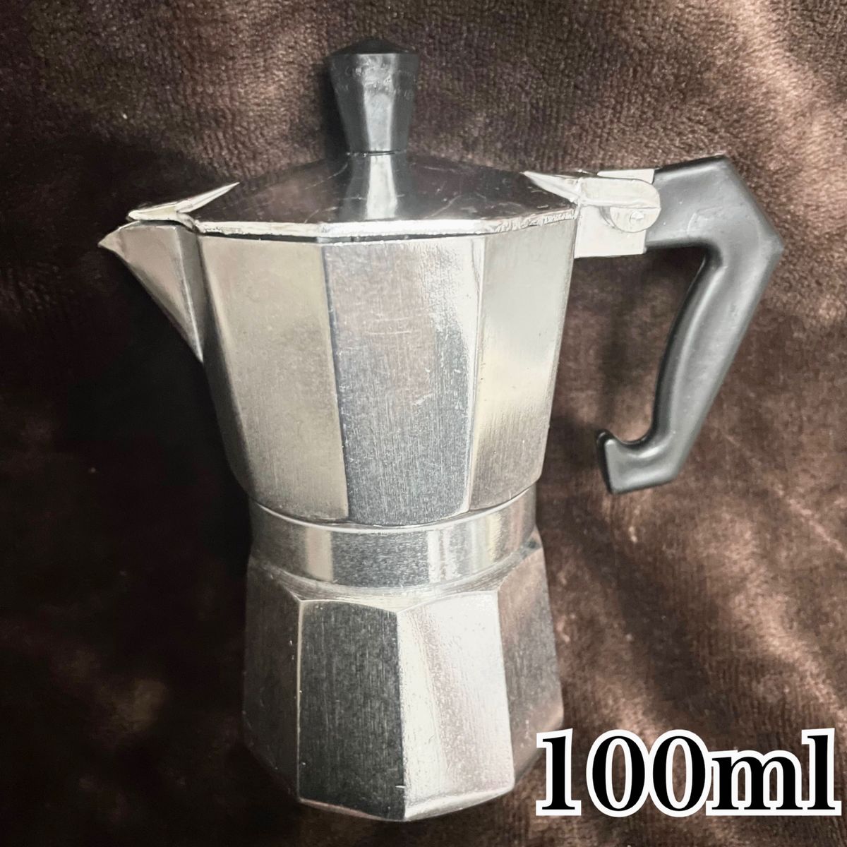 100ml コーヒーメーカー モカ2杯分 エスプレッソメーカー アルミポット