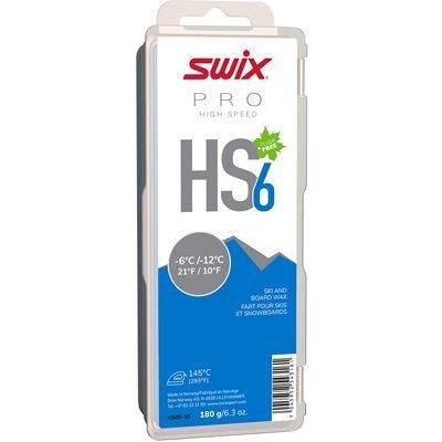 SWIX HS06-180ｇ　気温：-6～-12℃対応　定価は￥6160_画像1