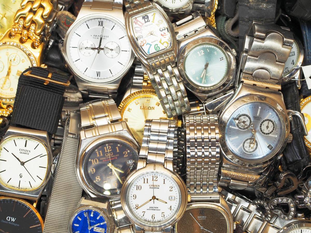 約750点 大量腕時計 倉庫整理品 SEIKO・CITIZEN・CASIOセイコー・シチズン・カシオ 海外ブランド他 まとめ売り ジャンク _画像7