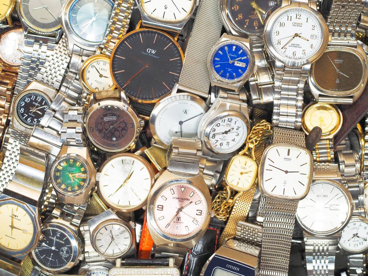 約750点 大量腕時計 倉庫整理品 SEIKO・CITIZEN・CASIOセイコー・シチズン・カシオ 海外ブランド他 まとめ売り ジャンク _画像2