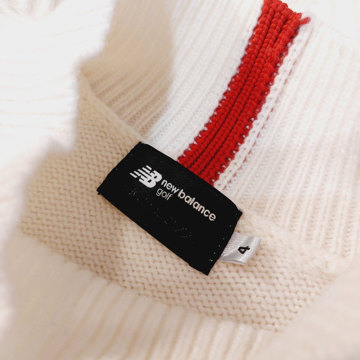 【new balance golf】ハイネックジャガードニット メンズＭ ゴルフ ニューバランスゴルフ セーター