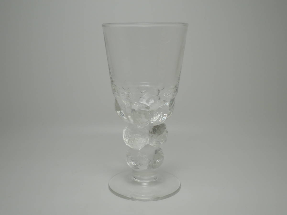 [ Vintage ]oiba* toy kaMUKURAmkla beer glass Oiva Toikka ARABIA Arabia Nuutajarvi iittala FLORApa Latte .si