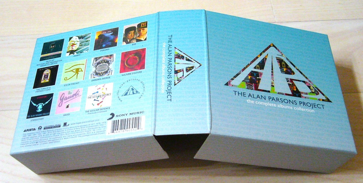 希少未発表 11CD BOX アラン パーソンズ プロジェクト THE COMPLETE ALBUMS COLLECTION シシリアン ディフェンス The Alan Parsons Project_画像5
