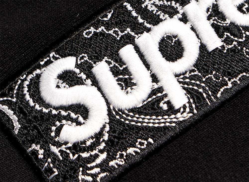 Supreme Bandana Box Logo Hooded Sweatshirt 黒 L シュプリーム バンダナ ボックスロゴ パーカー スウェット_画像2