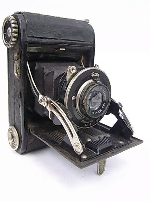 e10952　Baby Pearl ROX Optor 1:6.3 f=50mm ベビーパール　六櫻社 蛇腹カメラ　ジャンク品_画像2