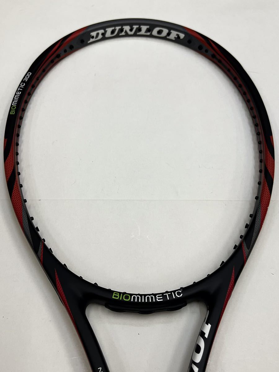 格安 レア 未使用 DUNLOP BIOMIMTEC 300 G2 ダンロップ マニアック テニス ラケット_画像10
