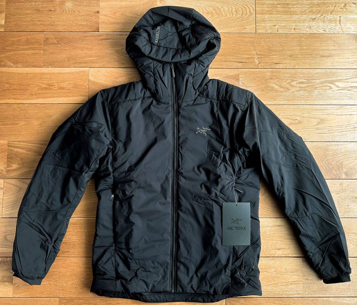 【2023 国内正規 新品】ARC'TERYX Atom Heavyweight Hoody Men's Black S アークテリクス アトム ヘビーウェイト フーディ 中綿 ブラック