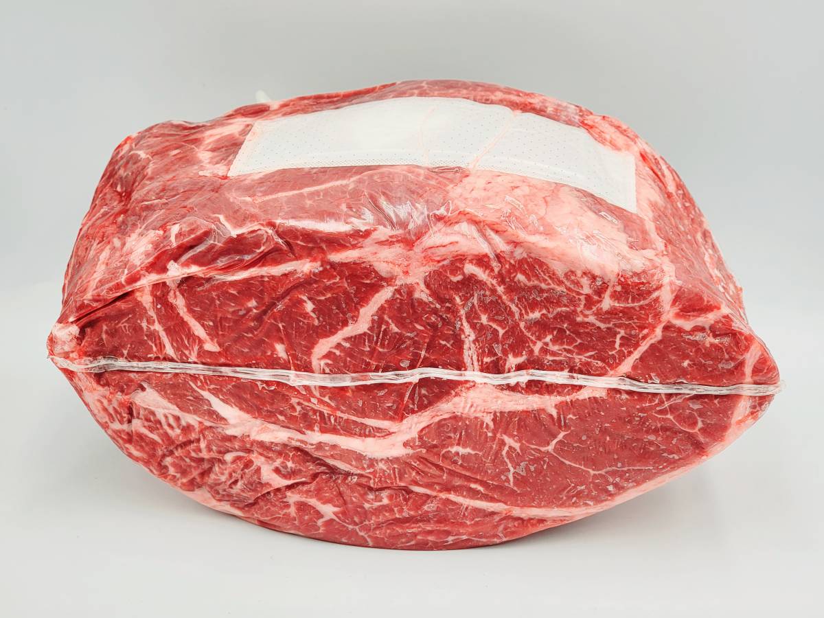 塊肉　US最高品質　『プライム』 ステーキブロック（特上ロース）約3kg前後　冷蔵直送　_真空姿