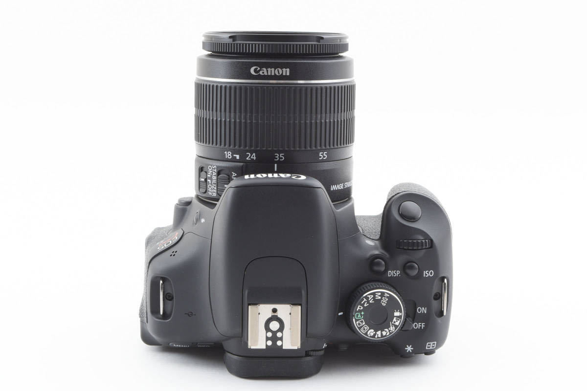 ★美品★ Canon キヤノン EOS Kiss X5 一眼レフカメラ ボディ + EF-S 18-55mm F3.5-5.6 IS Ⅱ ズームレンズ バッテリーチャージャー付#2619_画像5