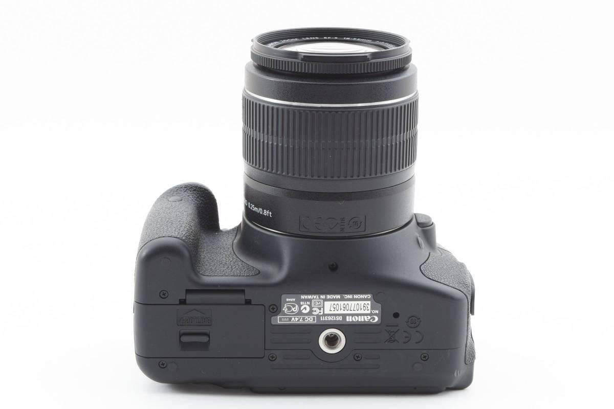 ★美品★ Canon キヤノン EOS Kiss X5 一眼レフカメラ ボディ + EF-S 18-55mm F3.5-5.6 IS Ⅱ ズームレンズ バッテリーチャージャー付#2619_画像6