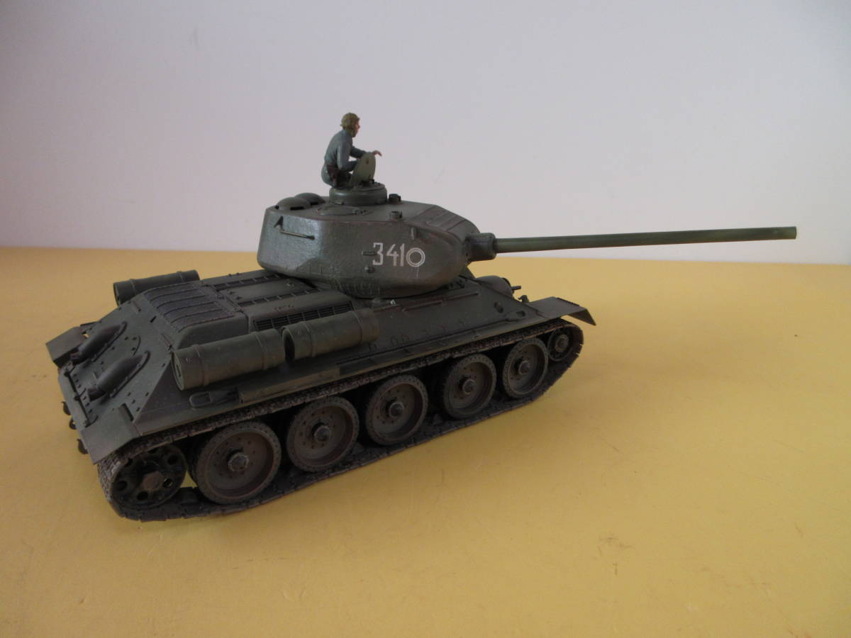 RC2.4GHz(多機能プロポ)に改造　タミヤ　1/35　ソビエト戦車　T34/85_画像8