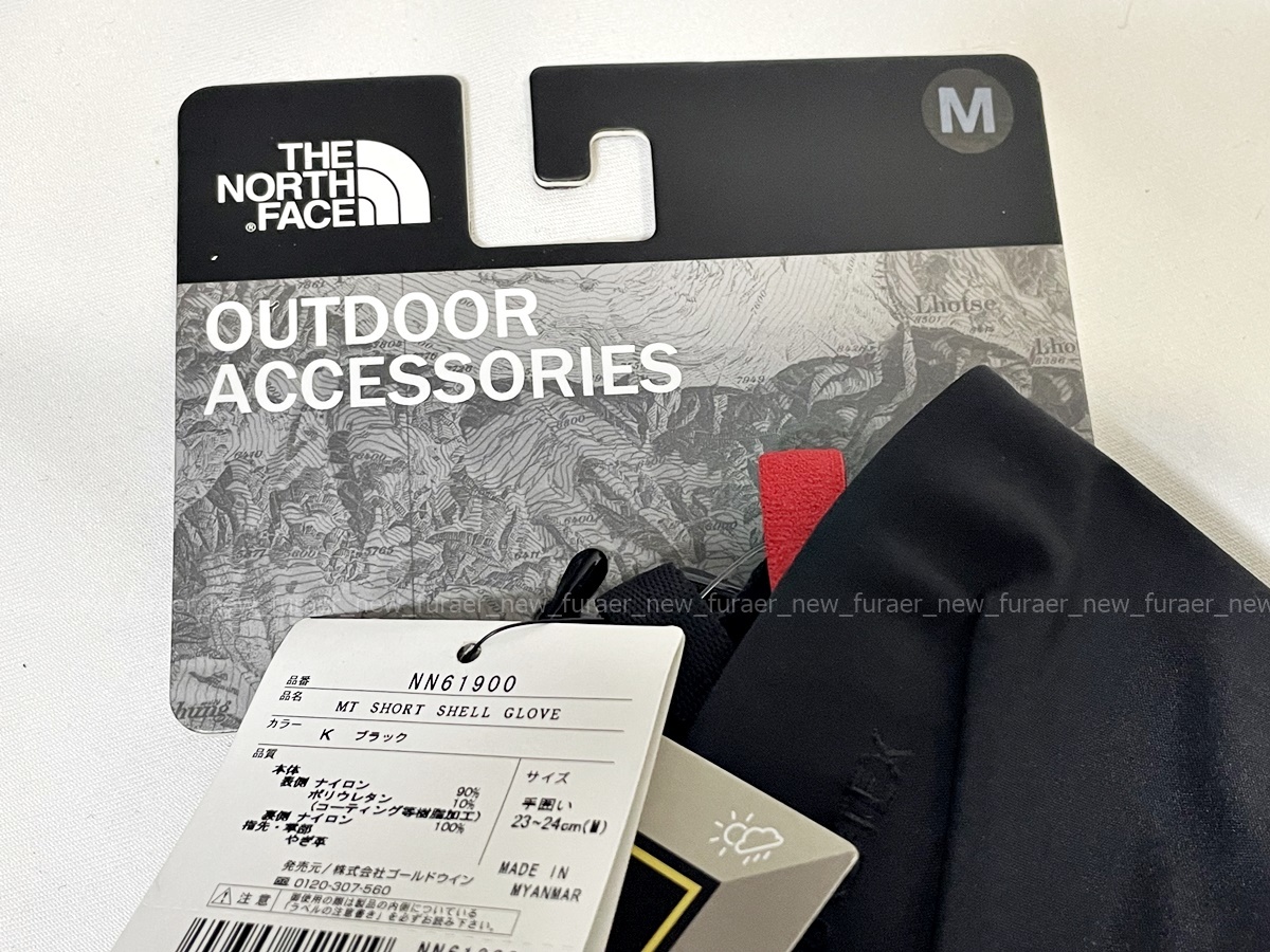 THE NORTH FACE ザ・ノース・フェイス MT Short Shell Glove マウンテンショートシェルグローブNN61900 (M)[2]GORE-TEX ゴアテックス _画像3