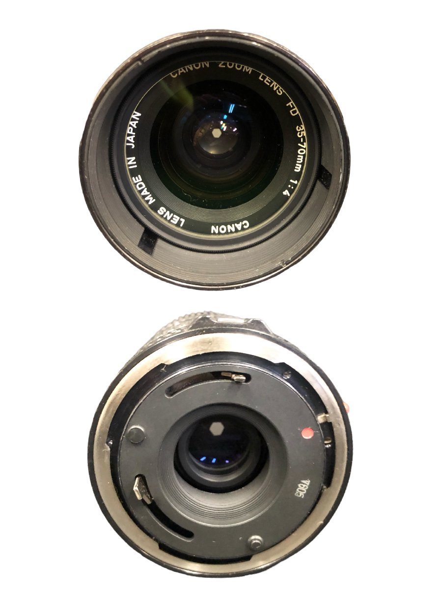 Canon キャノン AE-1 カメラ 35-70㎜ 1:4 カメラレンズ フィルムカメラ レトロ シャッター動作確認済_画像9