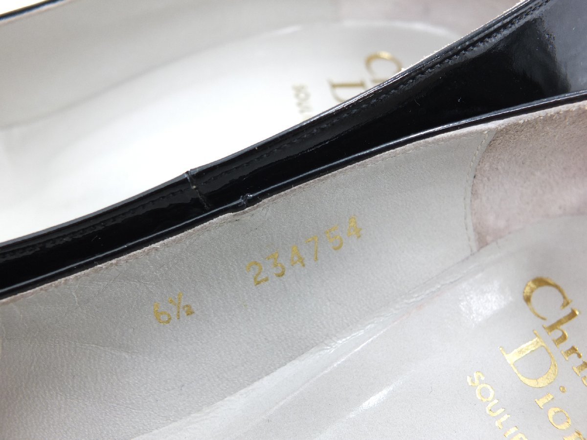 【z24943】 Christian Dior ディオール ハイヒール パンプス 6 1/2　約23.5cm 箱付き 格安スタート_画像8