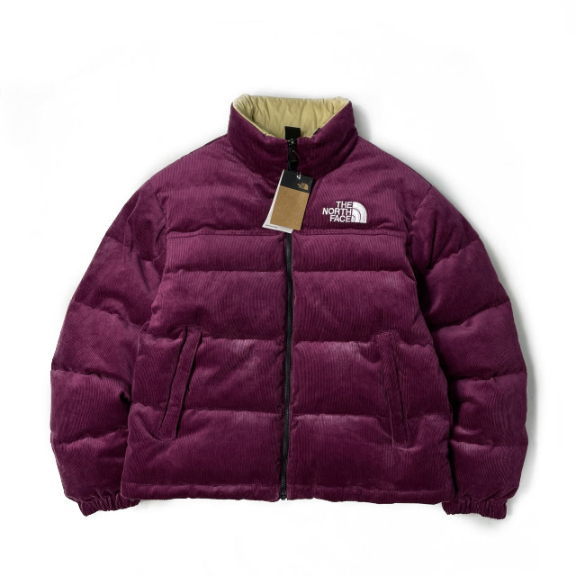 1円～!売切!【正規新品】THE NORTH FACE◆1992 REVERSIBLE NUPTSE JACKET コーデュロイ ヌプシ リバーシブル US限定(L)紫 190122-190_画像4