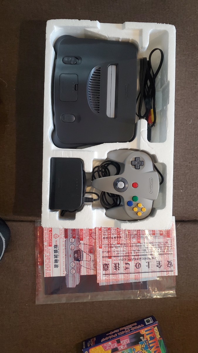 NINTENDO 64 ゲーム 本体 ニンテンドー 任天堂 テトリス ミッキー_画像2