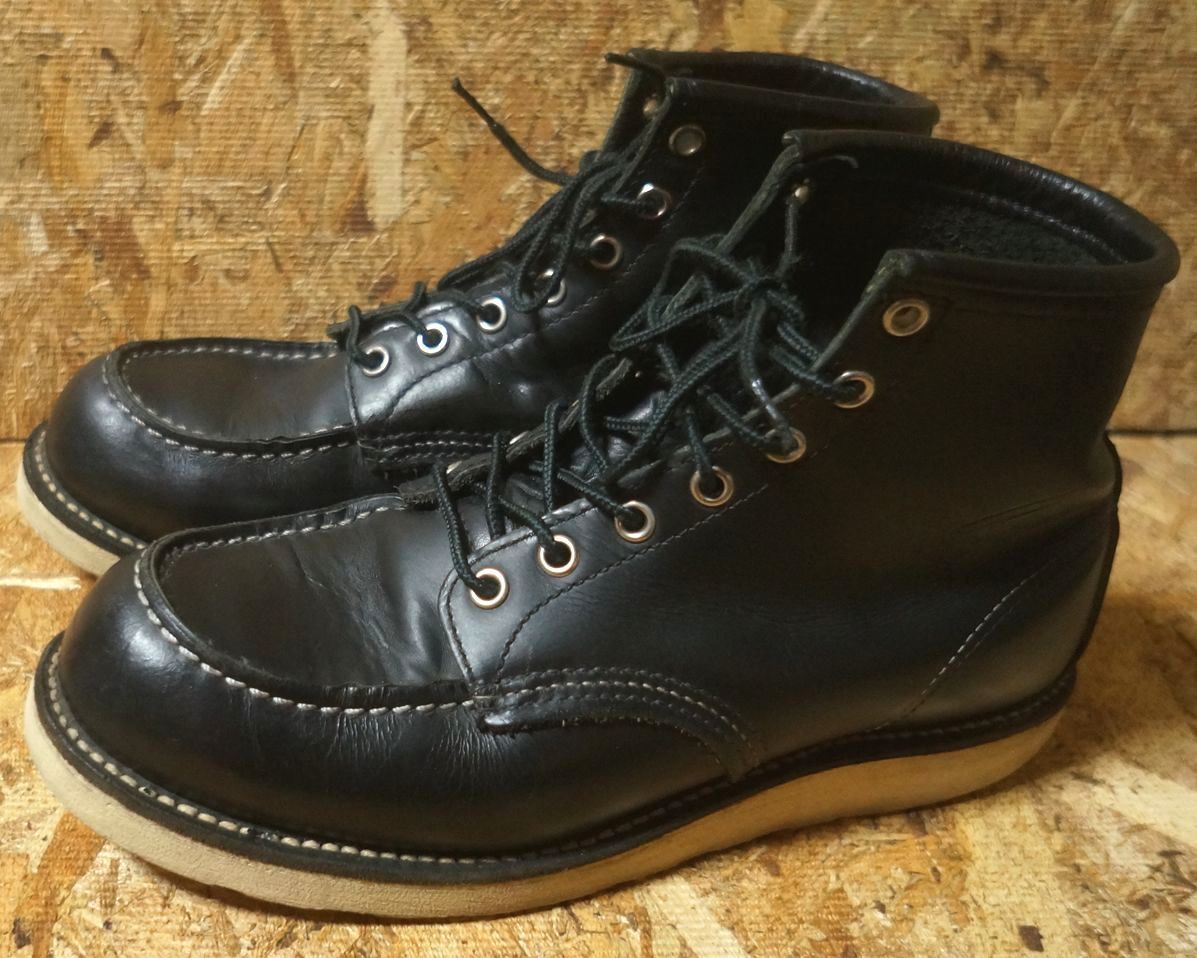 米国製 REDWING 8179 US8.5D 黒 レッドウィング　アイリッシュセッター　MADE IN USA　アメリカ製