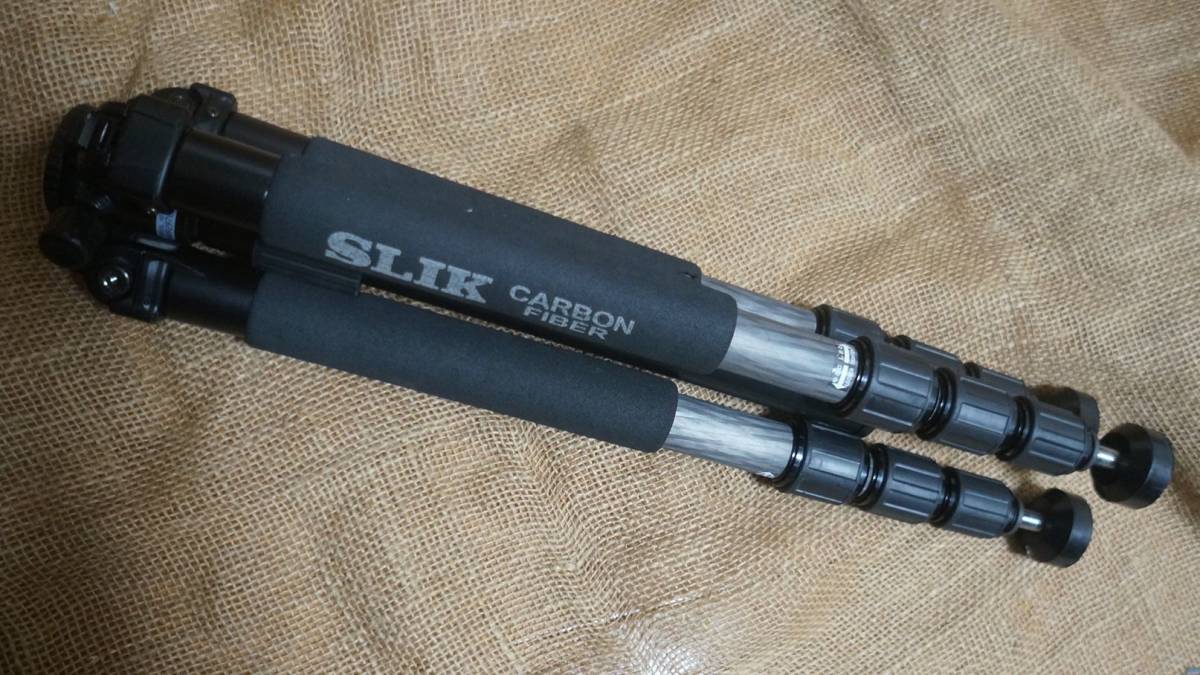 SLIK 耐荷重5キロ CARBON MASTER 814 PROⅡ 脚のみ カーボン SLIK 耐荷重5キロ CARBON MASTER 814 PROⅡ 脚のみ カーボン