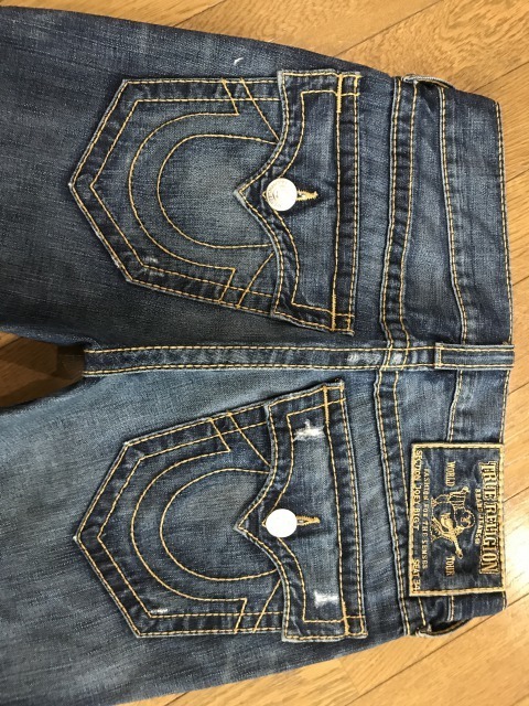 * TRUE RELIGION True Religion JOEY BIGT 24803RTDL Denim pants .. indigo American made 30 BJBJ.G