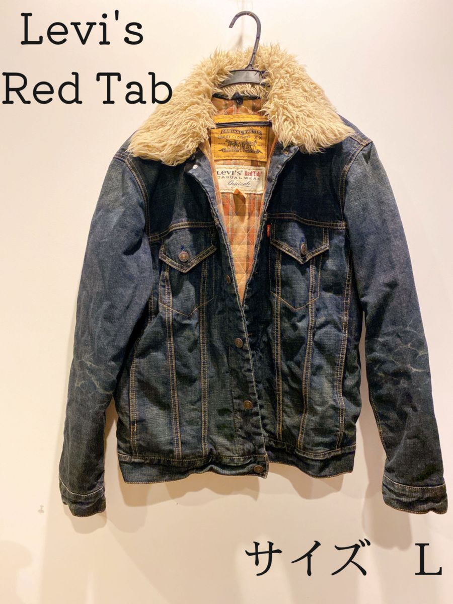 Levi's RedTab リーバイス レッドタブ 中綿デニムジャケット 襟 Levi's RedTab リーバイス レッドタブ 中綿デニムジャケット 襟
