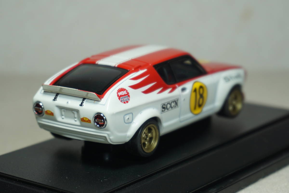 1/43 длина . видеть Япония Grand Prix EBBRO NISSAN CHERRY Coupe 1200X-1 TS-a #18 Hasemi 1973 Japan GP Nissan Ниссан Cherry купе KPE10